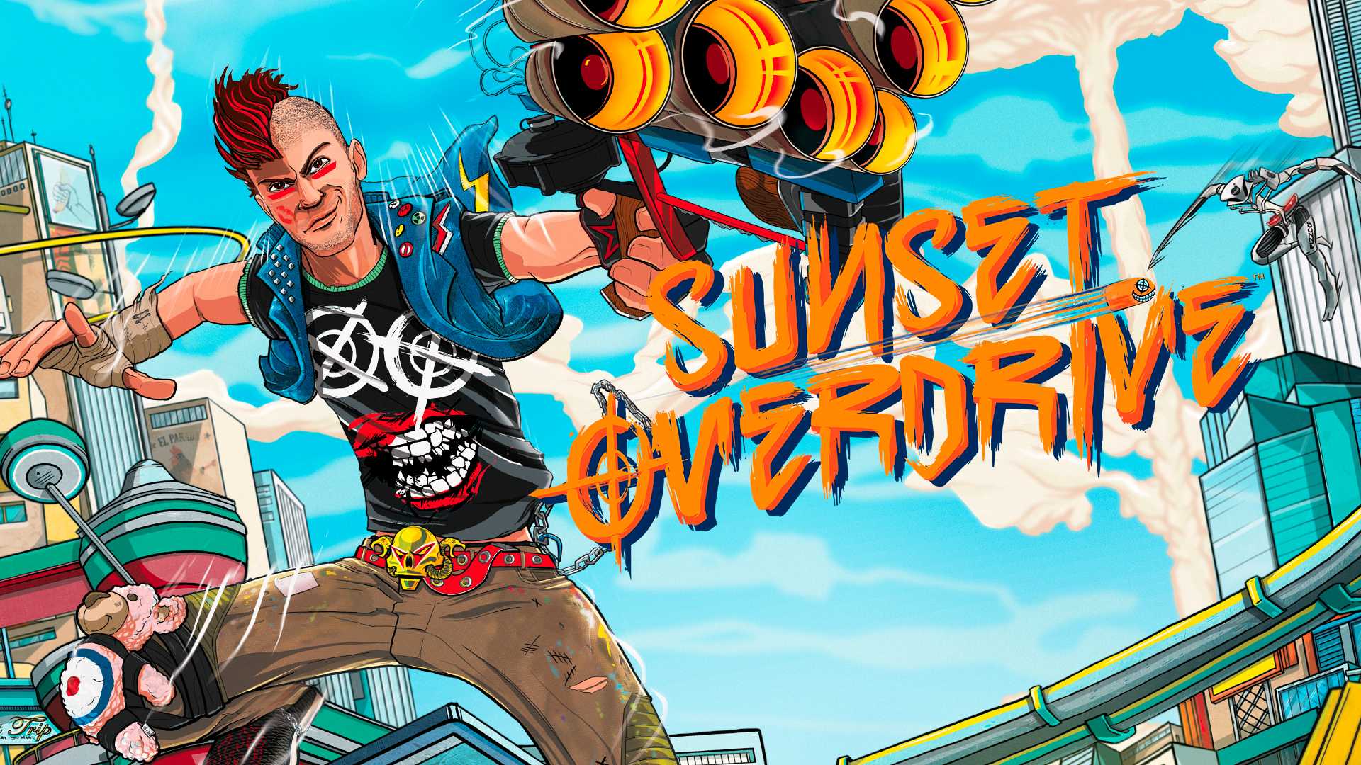 Buy Sunset Overdrive and Dawn of the Rise of the Fallen Machines -  Microsoft Store en-IL