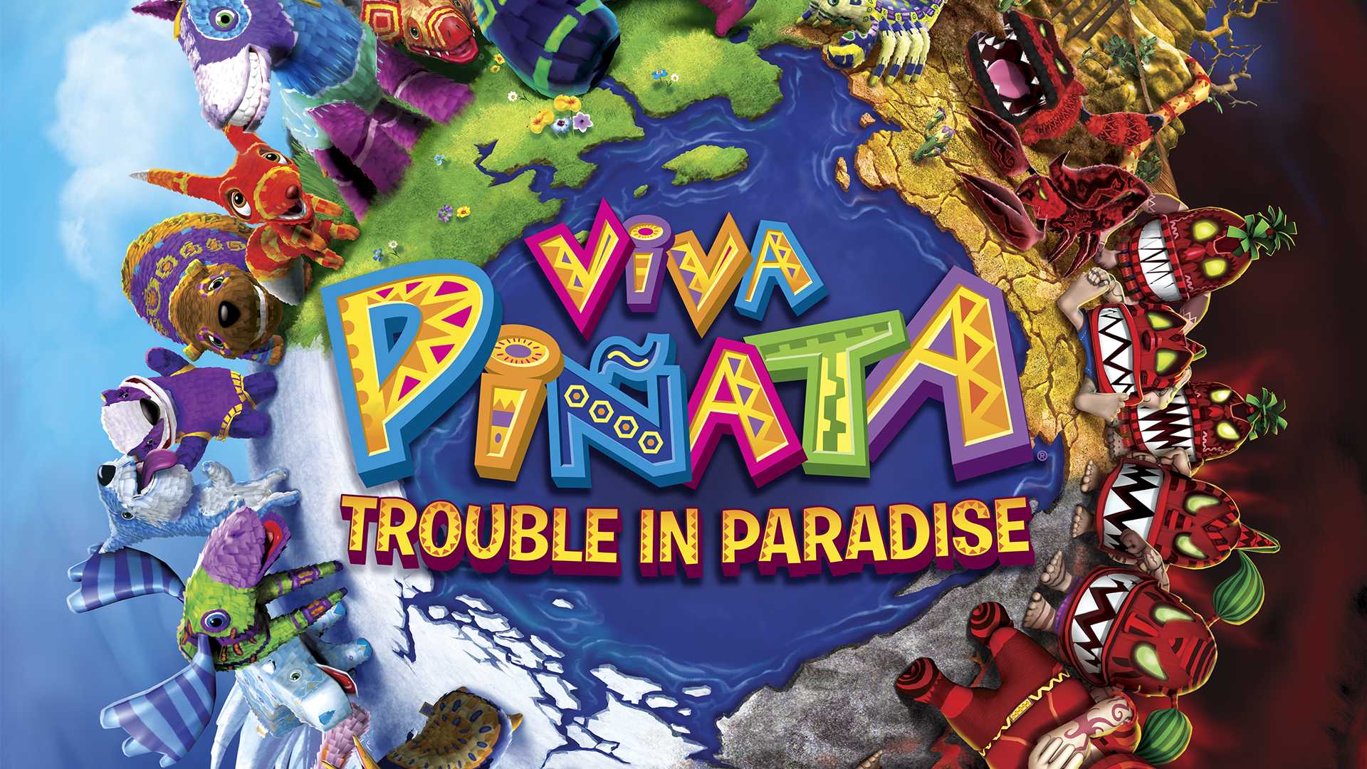 Вива пината. Viva Pinata Xbox 360. Viva Pinata игра. Viva Pinata Trouble in Paradise для Xbox 360. Viva Pinata Xbox 360 Cover.