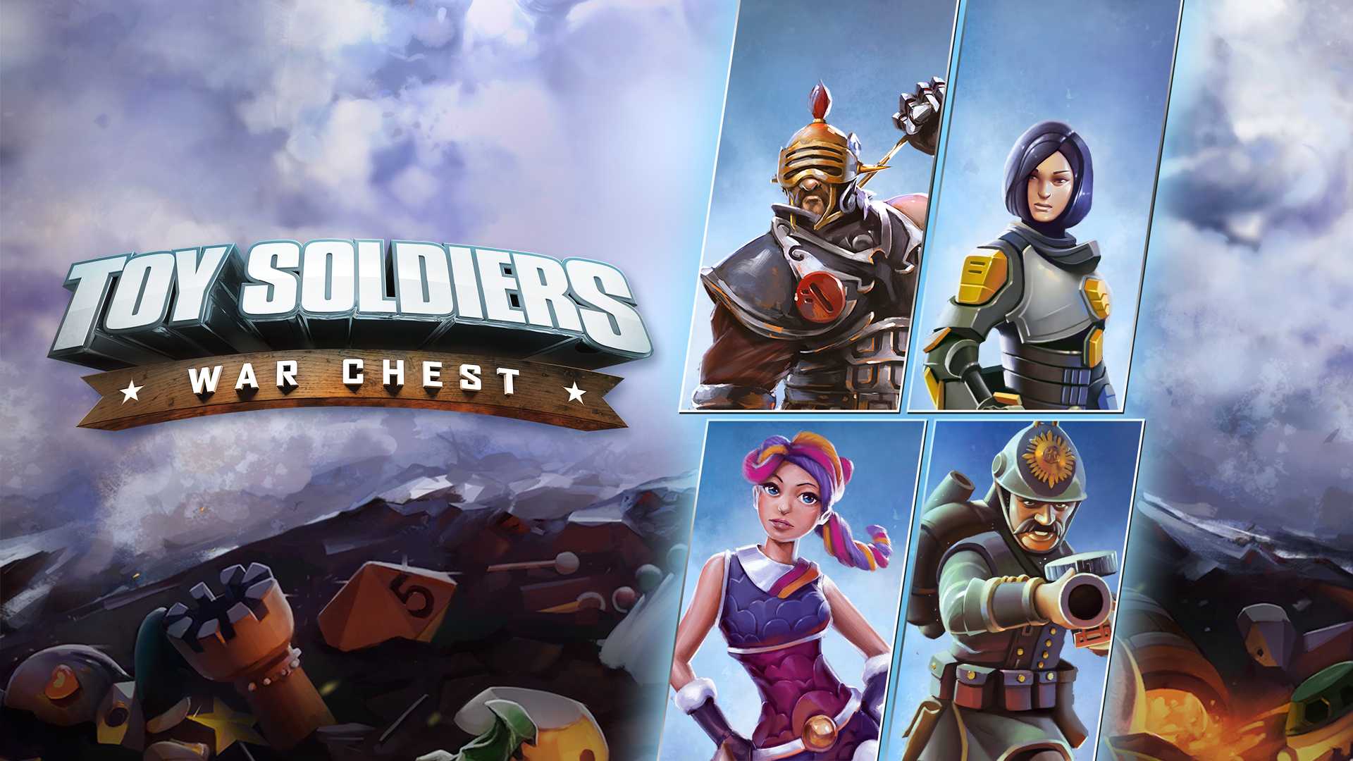 Toy Soldiers: War Chest - Hall Of Fame Edition - Xbox One em Promoção na  Americanas