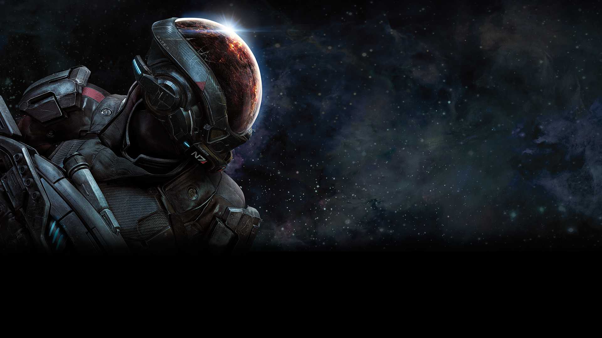 Andromeda deluxe. Mass Effect™: Andromeda. Масс эффект фон. Mass Effect™: Andromeda Deluxe Edition. Обои масс эффект 4к.