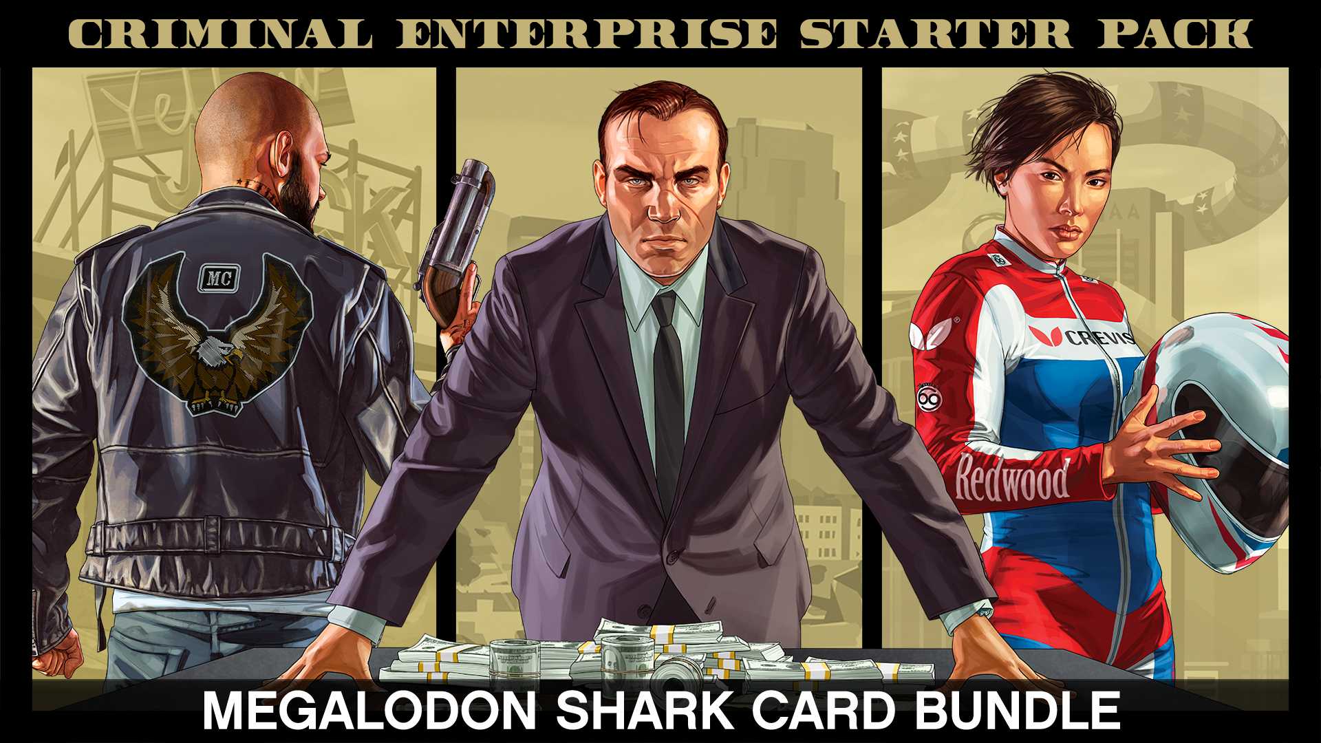 гта 5 megalodon shark card bundle фото 32