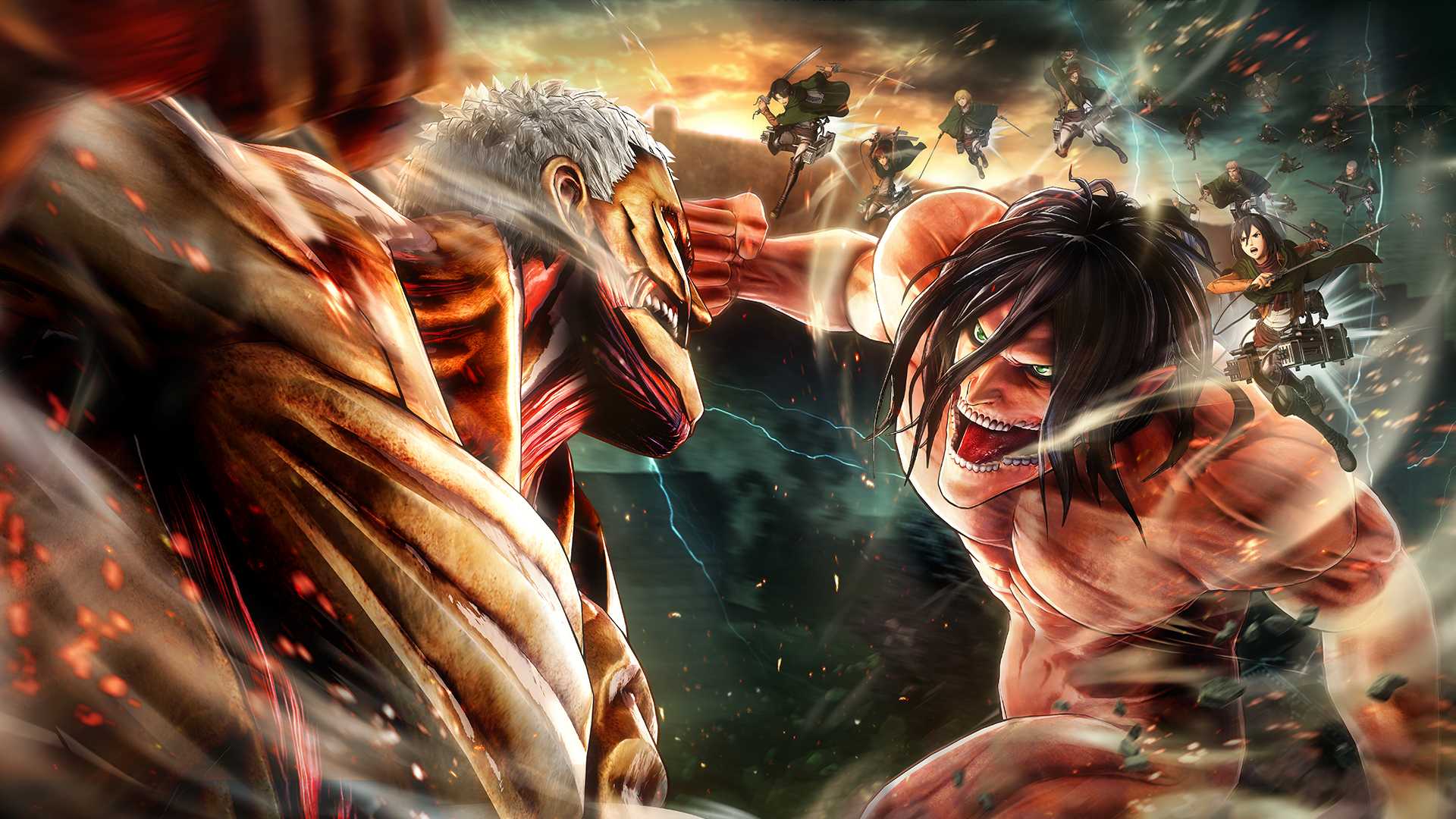 Attack on titan wings of freedom steam фото 53