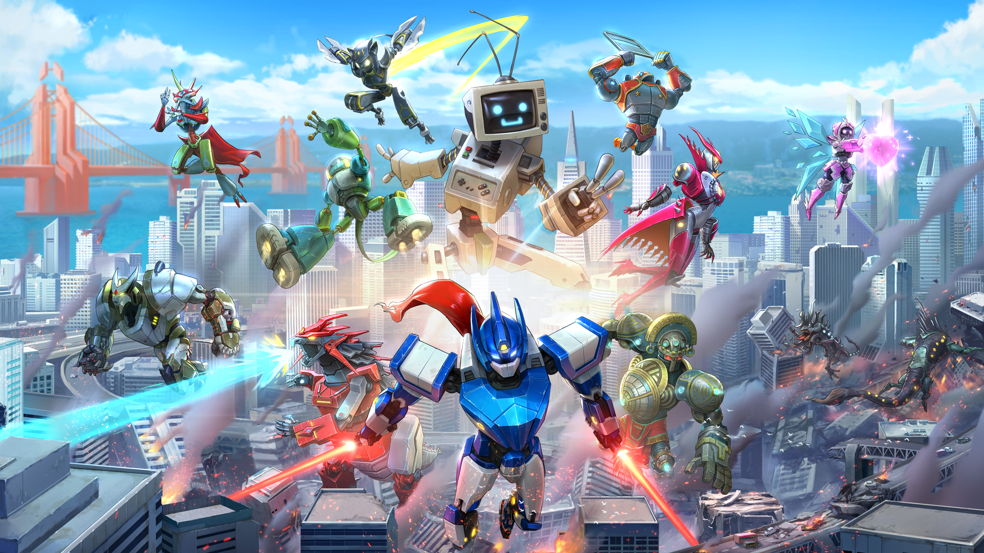 Override. Override: Mech City Brawl. Override игра. Игра Xbox Mech. Трансформеры.