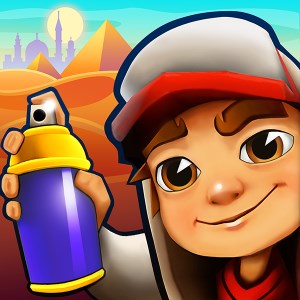 Jogando Subway Surfers no Jogos 360 