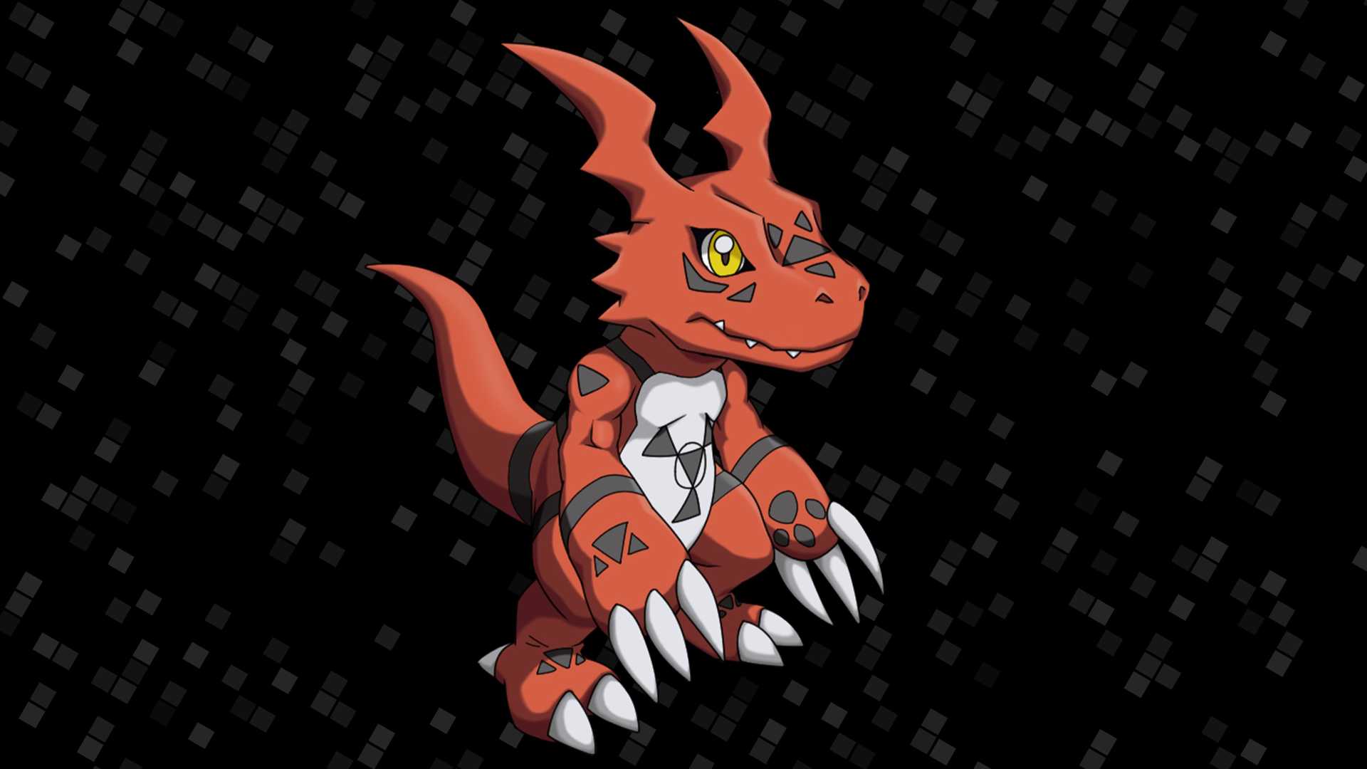 Guilmon Practices Karate