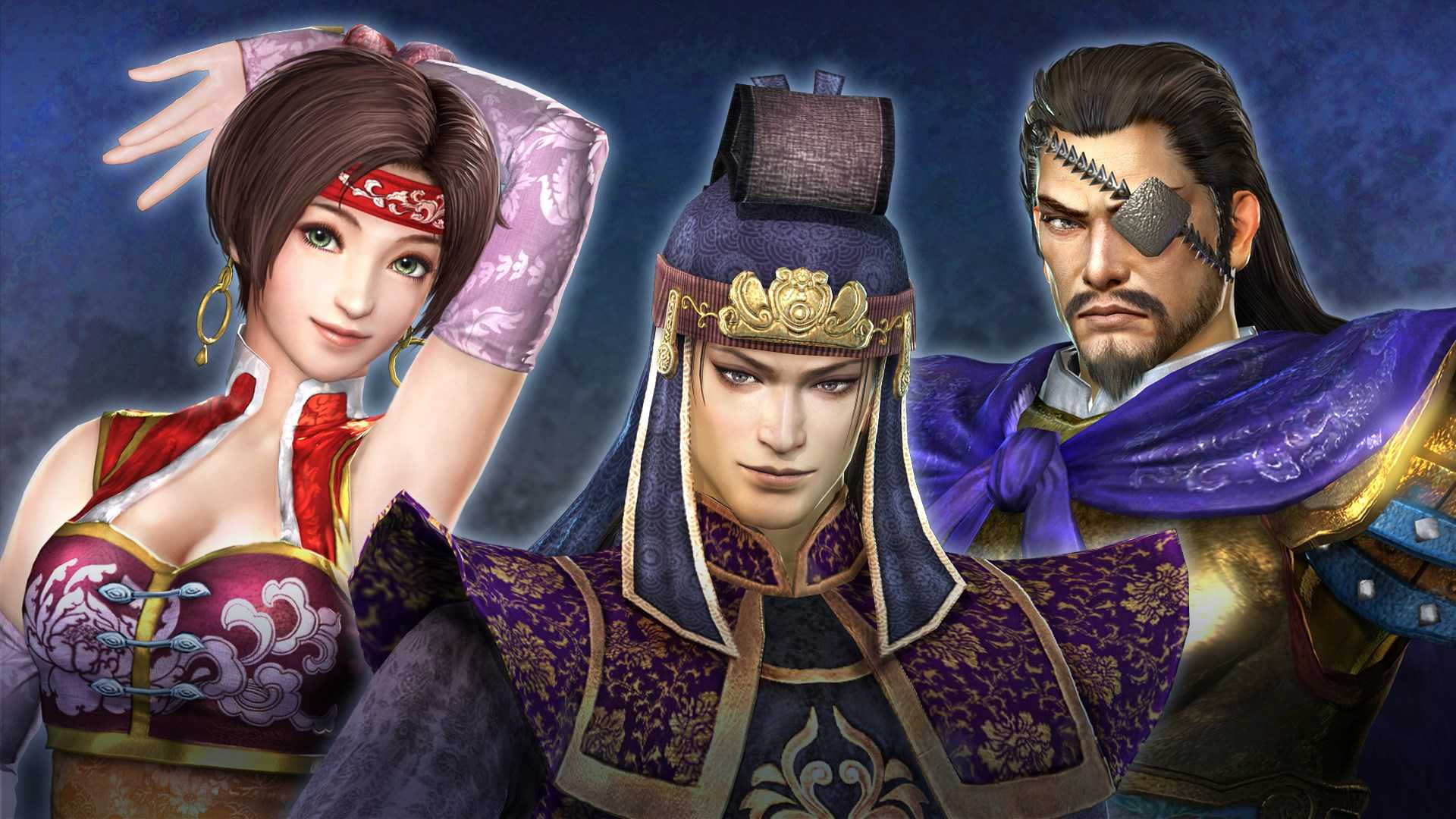 Three warriors. Dynasty Warriors 3. Сяо Цяо вариорс Орочи. Dynasty Warriors Сяо Цяо. Koei Tecmo.